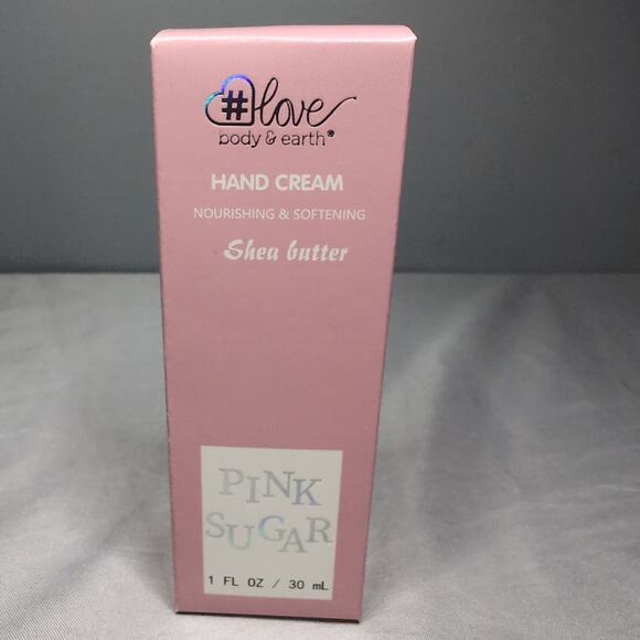 Lot of 4 Love Body & Earth Hand Cream Enriched Shea Butter Ocean Cherry Blossom - Picture 6 of 10